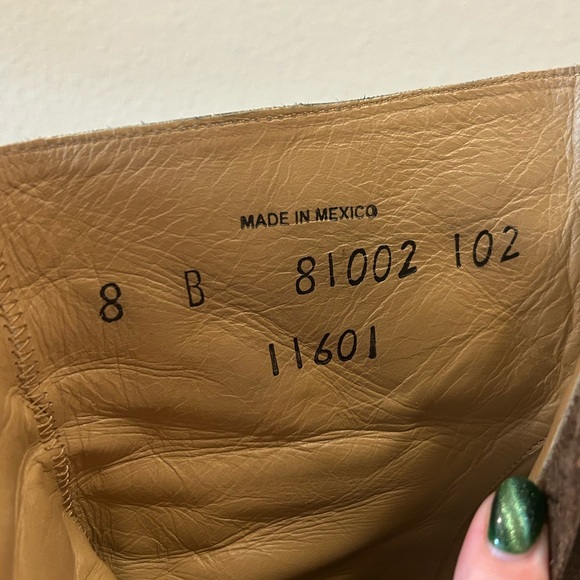 Vintage Matisse Fringe Leather Boots - Picture 7 of 8